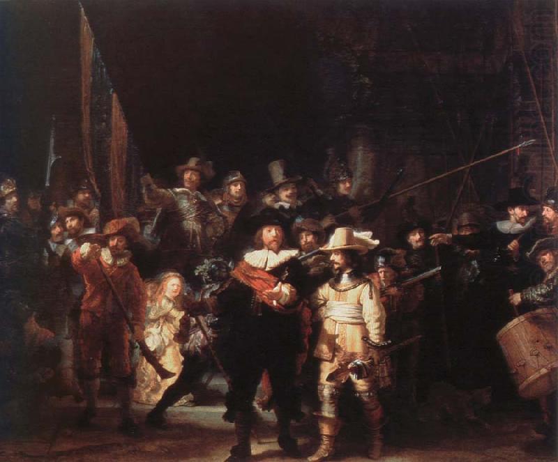 Rembrandt van rijn the night watch china oil painting image